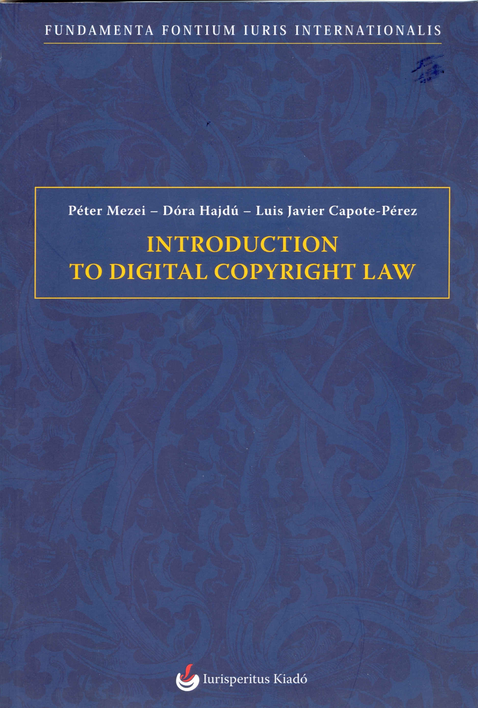 Introduction to Digital Copyright Law